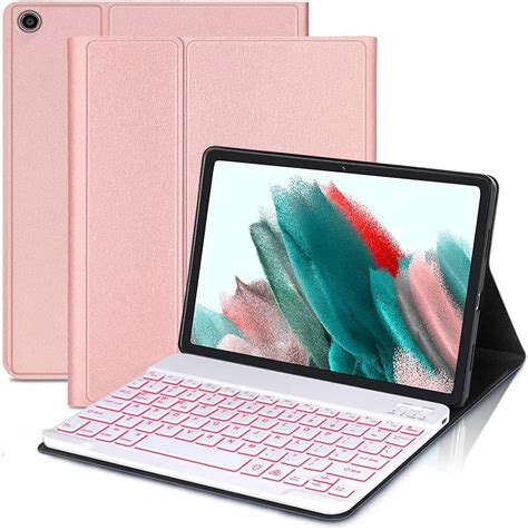 Capa Teclado Para Samsung Galaxy Tab A8 De 10 5 Polegadas 2022 SM