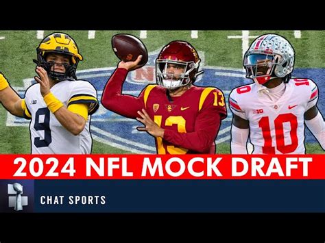 2024 Nfl Mock Draft Jj Mccarthy Ericka Priscilla