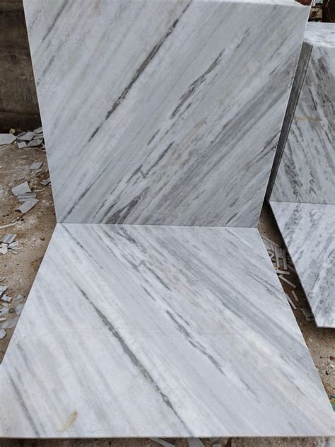 White Kumari Makrana Marble For Flooring Thickness Mm At Rs