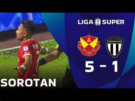 Sorotan Perlawanan Selangor 5 1 Terengganu Liga Super 2023 YouTube