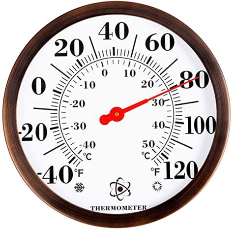 Best Analog Outdoor Thermometers Small Sweet Home