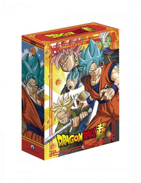 El pack en DVD de Dragon Ball Super Sagas Completas Box 02 saldrá a la