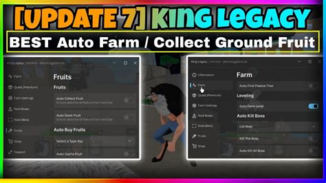 Update King Legacy Script Hack Gui Op Dupe Fruit Auto Farm