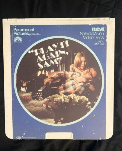 Play It Again Sam CED Videodisc Starring Woody Allen Diane Keaton Tony