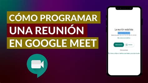 C Mo Puedo Programar Una Reuni N En Google Meet R Pido Y F Cil Youtube