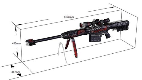 Barrett Obsidian Beast Barrett M82a1 Born Beast Crossfire Wiki Fandom