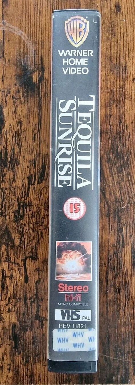 Tequila Sunrise Mel Gibson Michelle Pfeiffer Kurt Russe Vhs Video Big