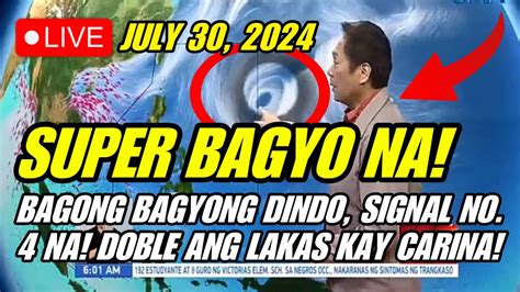 Bagong Bagyong Dindo Biglaang Lumakas Super Bagyo Na😱⚠️⛈️ Latest