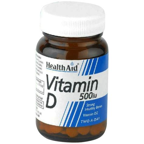 HealthAid Vitamin D (500IU), 60 tablet(s) at Best Price in India ...
