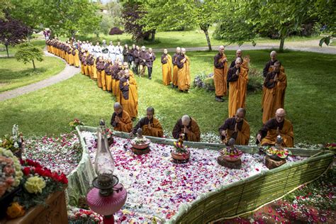 Photos Vesak Day At Plum Village Monastery Plum Village