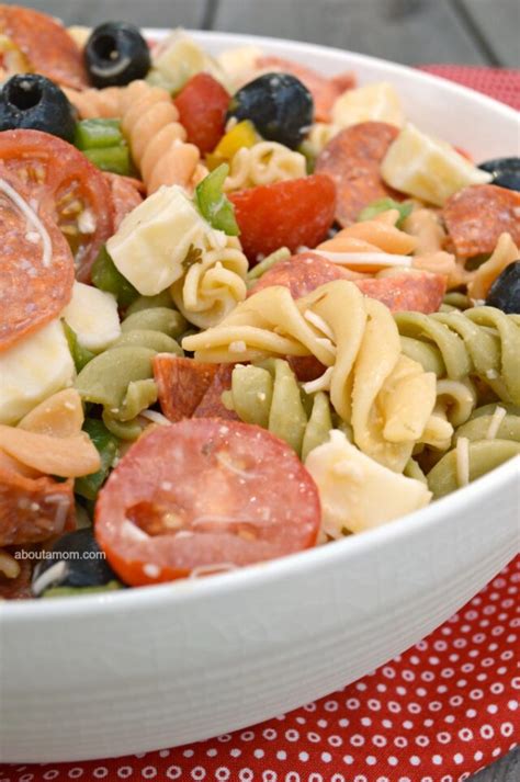 Pizza Pasta Salad About A Mom