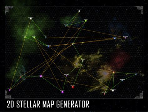 Stellar Map Creator | 3D Sci-Fi | Unity Asset Store