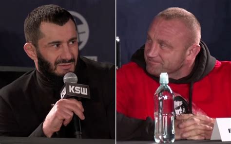 Wymiana zdań Khalidova z Pudzianem Jak Ty mnie będziesz gonił jak ja