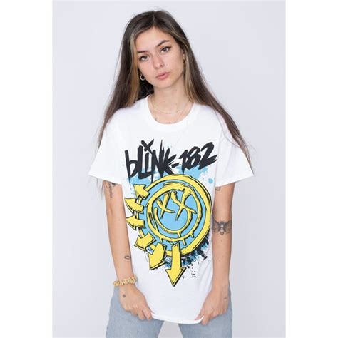 Blink 182 T Shirt Smiley The Unisex Soft Style T Shirt 100 Cotton