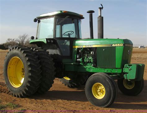 1988 John Deere 4450 Tractor In Plainview Tx Item G5627 Sold