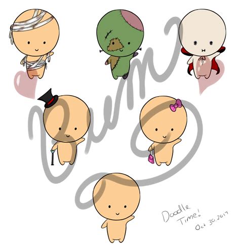 Chibi Doodles By Buzzlebum On Deviantart