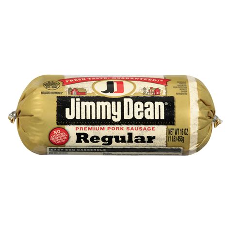 Jimmy Dean Regular Premium Pork Sausage Roll 16oz Grocery Fast