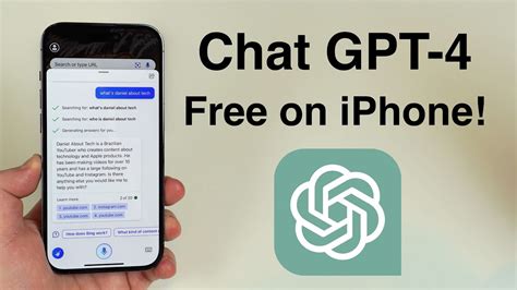 How To Use Chat Gpt 4 Free And Unlimited On Iphone Gpt Ai News