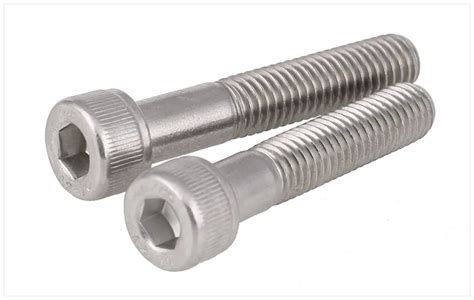 Din Stainless Steel Bolts Half Thread Hex Socket Screws M M M