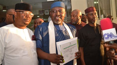 Breaking Senate President Ahmed Lawan Swears In Okorocha As A Senator Politics Nigeria