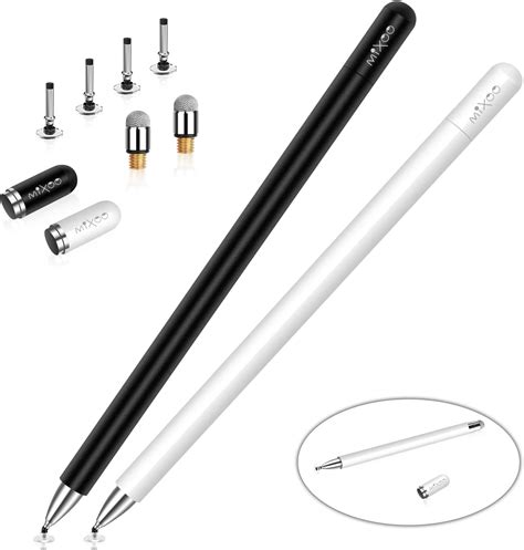 Zspeed Universel Stylet Tactile magnétique 3 Pointes Fines de Rechange