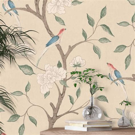 Eleonora Wallpaper Jaderose By Zoffany Guv08003