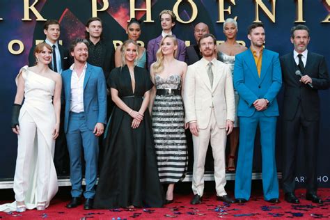 The cast of 'Dark Phoenix'