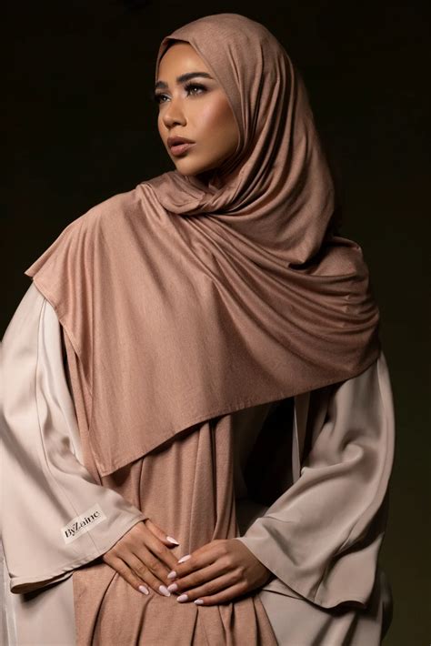 Premium Jersey Hijab Nude ByZaine