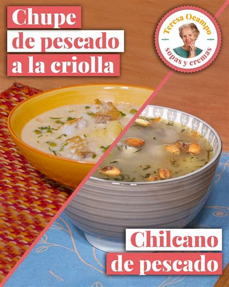 Cómo preparar chupe de pescado a la criolla y chilcano de pescado