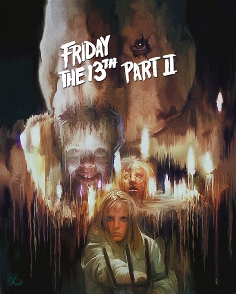 Friday The 13th Part II | Poster By John Dunn