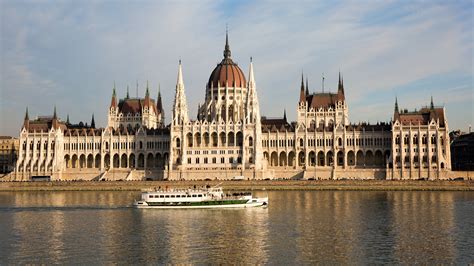 Image Budapest Hungary Danube Riverboat River Cities X