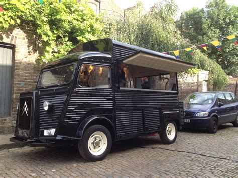 Mobile Cocktail Bar Bar De Cru Restored Citroen Hvan London Street