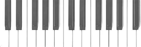 Teclas Del Piano Png