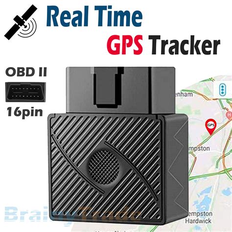 OBD II GPS Tracker Real Time OBD2 Vehicle Car Truck Tracking Device