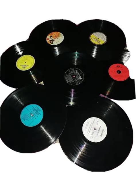 Lot De 20 Disques Vinyles 33 Tours Pour Décoration Eur 2600 Picclick Fr