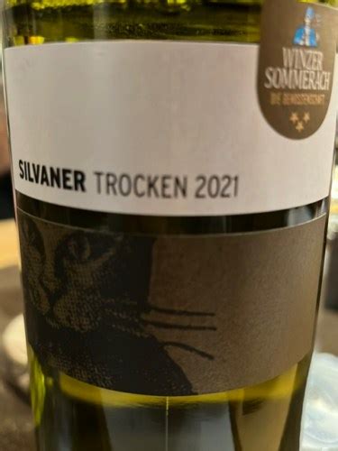 Winzer Sommerach Silvaner Trocken Vivino US