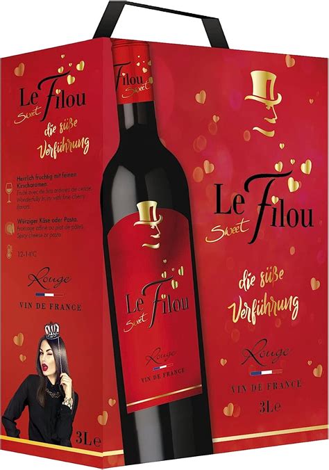 Le Sweet Filou S Er Und Fruchtiger Rotwein Aus Frankreich Bag In