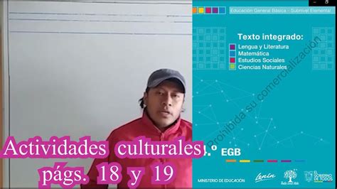 Actividades Culturales P Gs Y Texto De Estudios Sociales