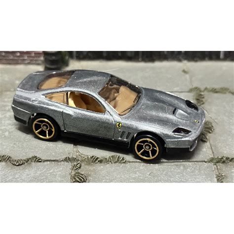 Hot Wheels Speed Machines Ferrari 550 Maranello Oh5 Wheels Shopee