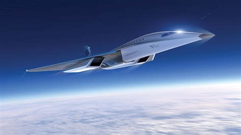 Virgin Galactic Reveals High Speed Mach 3 Aircraft Design Supersonic