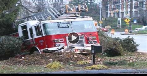 Fire Trucks Crash While Responding
