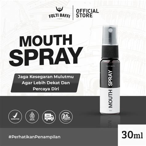 Promo Cool Mint Mouth Spray Penyegar Dan Pengharum Mulut Ml Folti