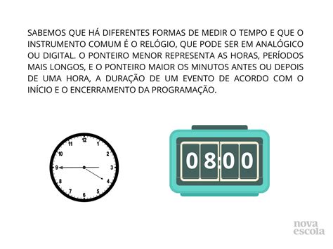 Quantos Minutos Temos Em Meio Dia - Dia, horas e minutos - Planos de Aula - 3º Ano