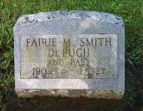 Evan Willis DePugh (1926-1927): homenaje de Find a Grave