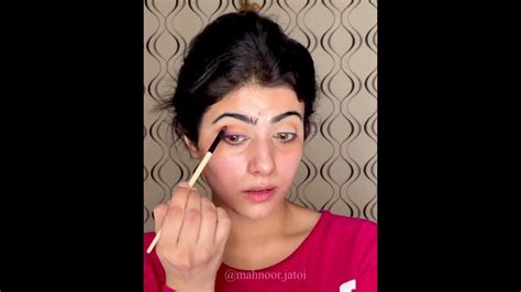 Blogger Mahnoor Jatoi Wore Our Hazel Eye Lens In Her Makeup Tutorial