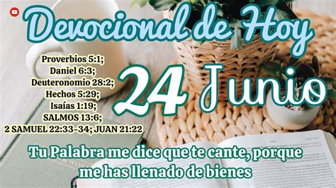 Devocional De Hoy 24 Junio Devocionales Cristianos Devocionales