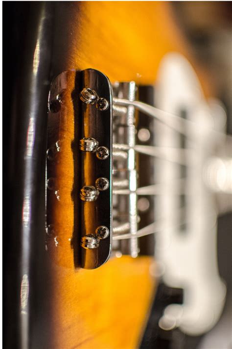 Fender Jazz Bass Guitar Aesthetic – Electric Sunburst – Photograph ...