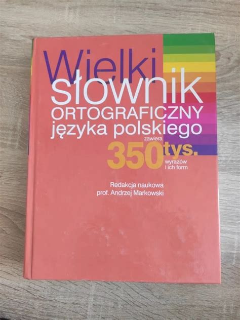 Wielki S Ownik J Zyka Polskiego Niska Cena Na Allegro Pl