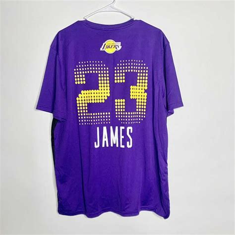 NBA Lebron James Lakers NBA Basketball jersey Shirt s… - Gem