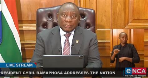 President Cyril Ramaphosa Addresses The Nation On Covid 19 11 January